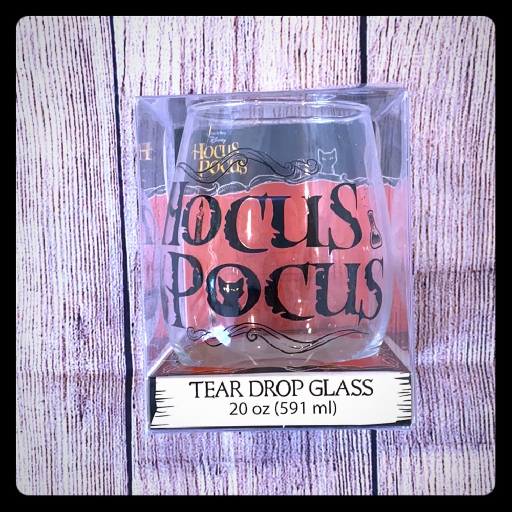 Hocus Pocus Stemless Wine Glass
